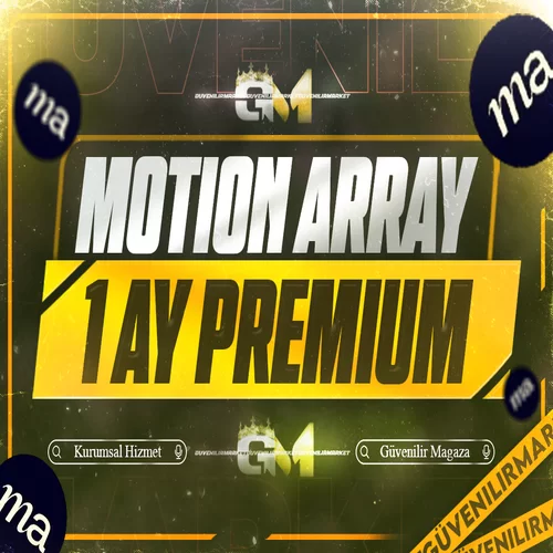 Motion Array 1 Ay Premium